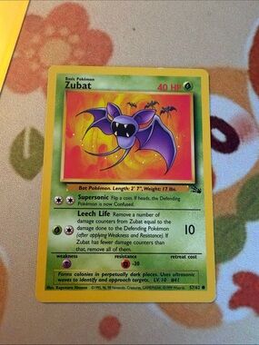 Pokemon Zubat 57/62